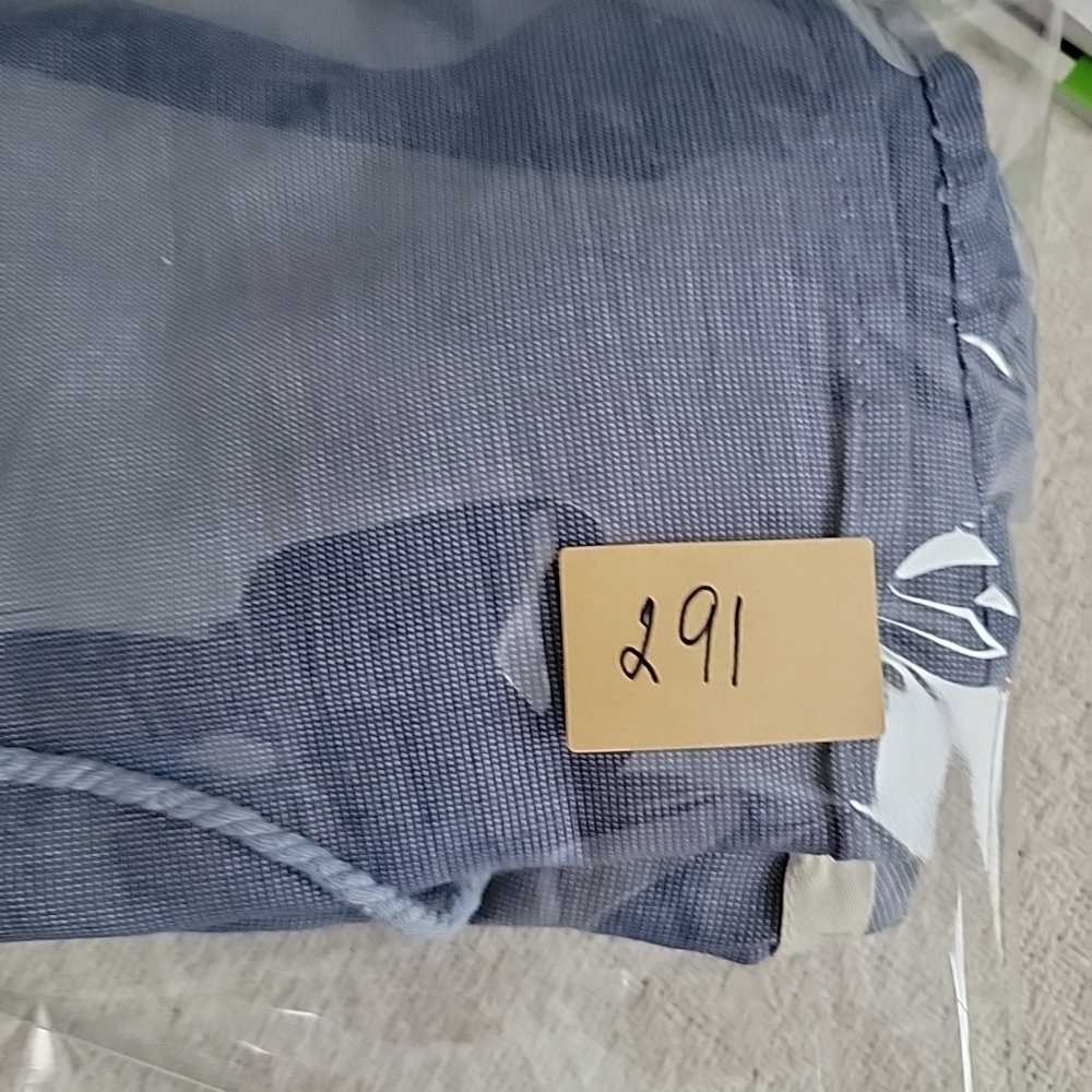 Rebellion blue embroidered blouse with tassels Size M - Picture 9 of 9